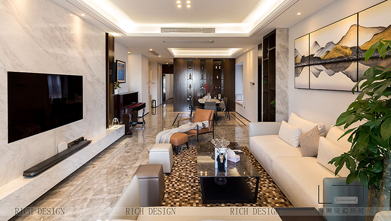 水湾1979现代风格180平室内装修实景图