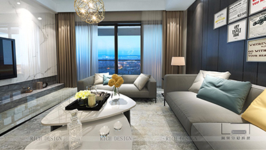 博林天瑞现代180装修效果图