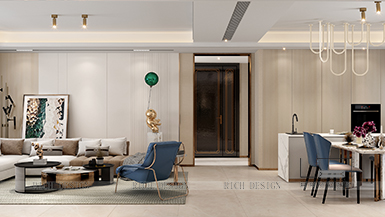 都市茗荟现代风格180平装修设计