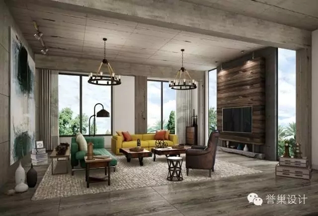 曦城别墅客厅装修效果图