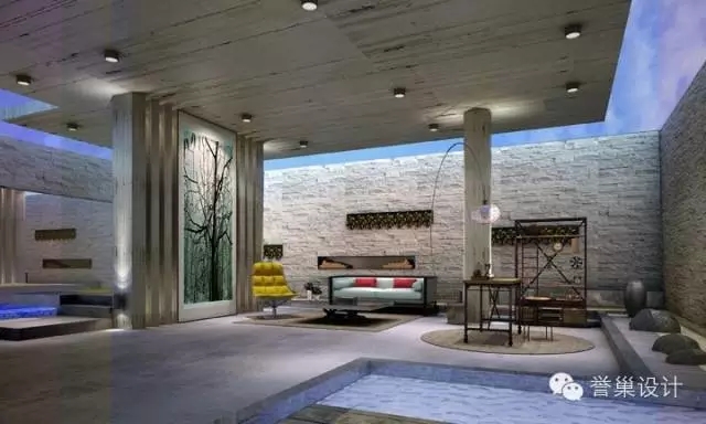 曦城别墅休闲区装修效果图