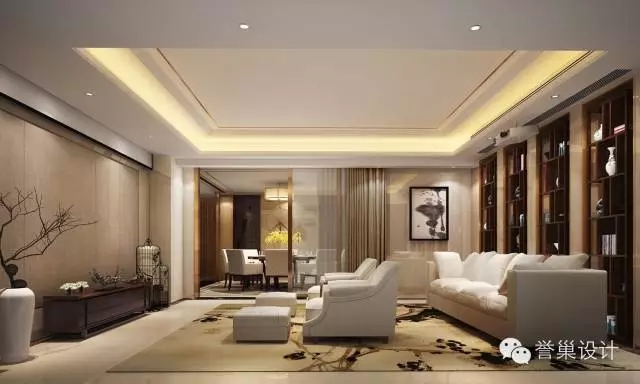 别墅中式影视厅装饰设计 别墅中式影视厅装饰设计效果图