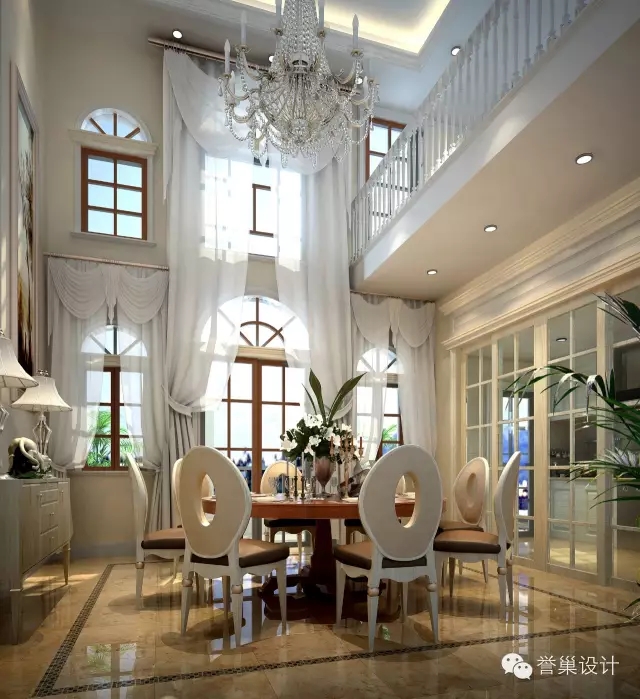 别墅餐厅设计效果图