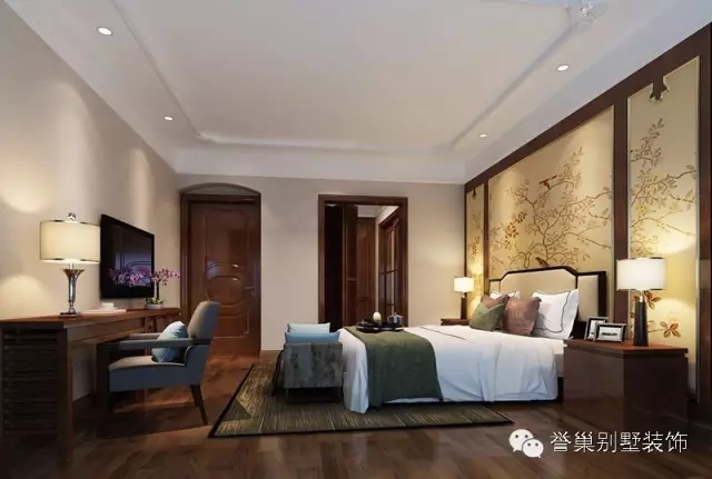 半山半海卧室设计效果图