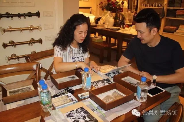 设计师现场设计图案