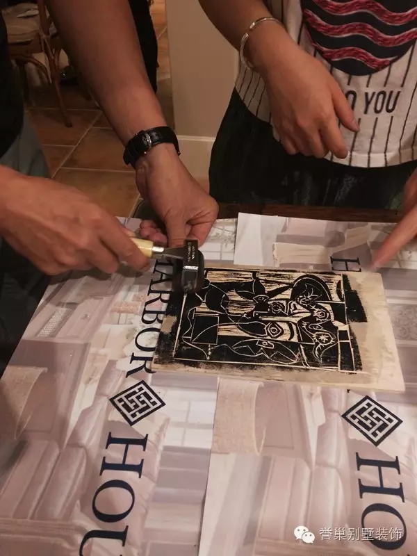 别墅设计师现场设计艺术作品