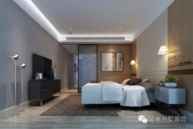 绿景公馆主卧装修设计效果图