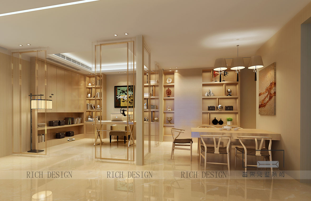 别墅装饰现代室内效果图 别墅装饰现代室内效果图