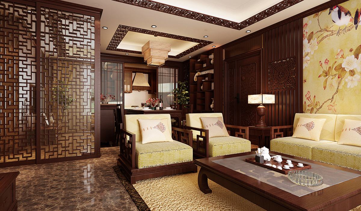 timg (6).jpg 中式客厅装修效果图