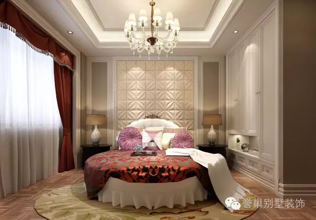 别墅欧式次卧装修 别墅欧式次卧装修效果图