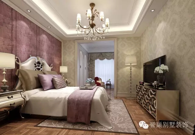 别墅欧式次卧2装修 别墅欧式次卧2装修效果图