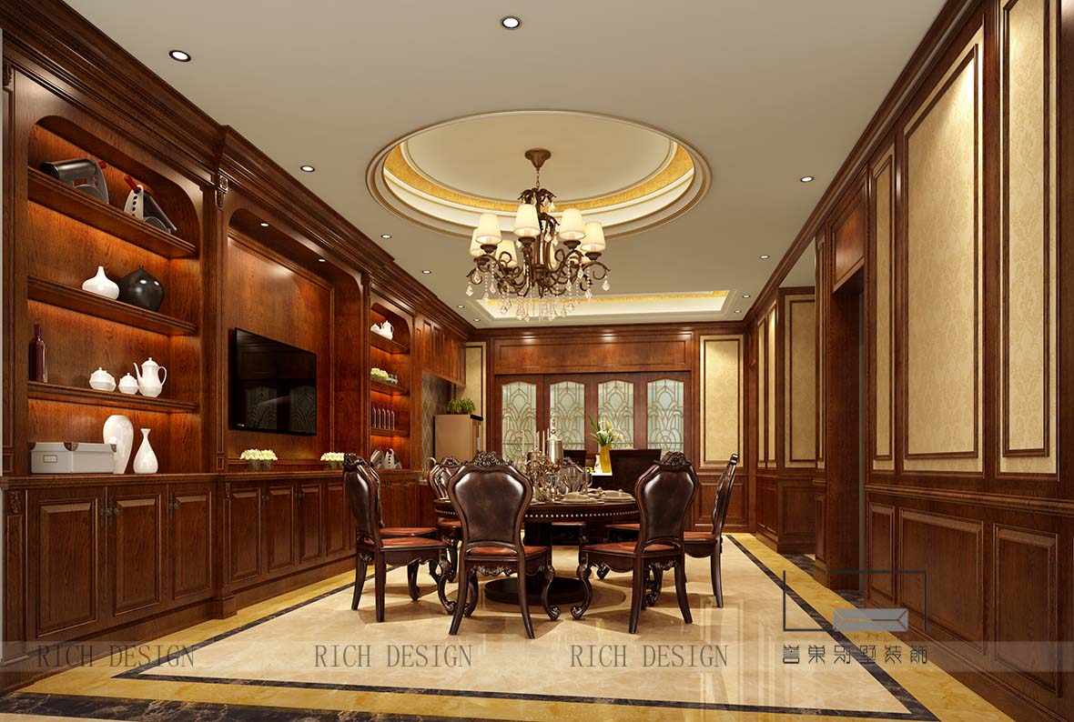 6362649359087270839504556.jpg 九号公馆美式古典餐厅装饰欣赏图