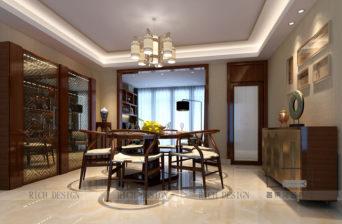 6362620303609173964412088.jpg 兰江山第别墅中式餐厅吊灯设计效果图