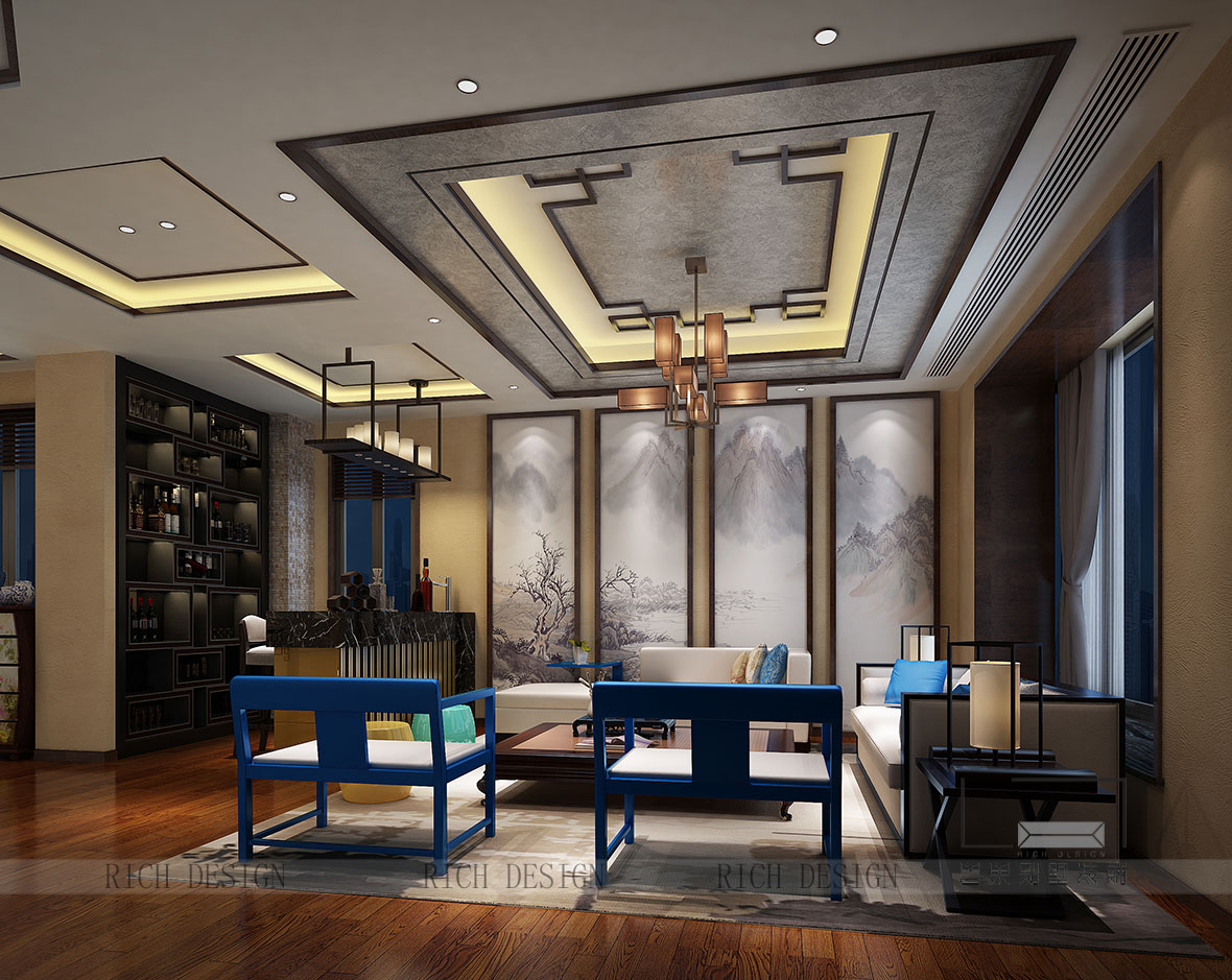 6362623430585565161949528.jpg 别墅中式客厅装修欣赏图