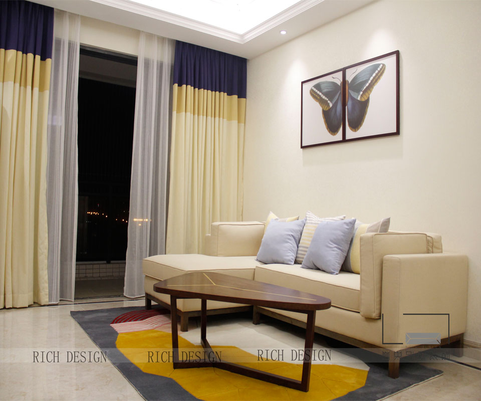 客厅3现代风格装饰效果图