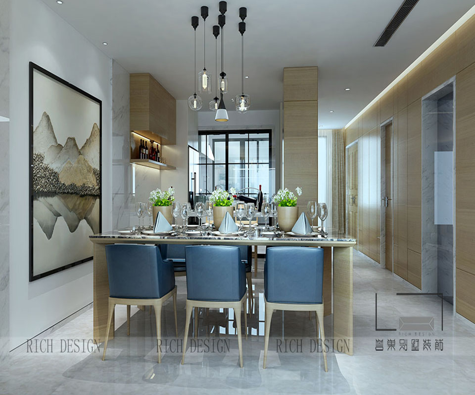 2.jpg 深圳别墅简约餐厅装修设计风格