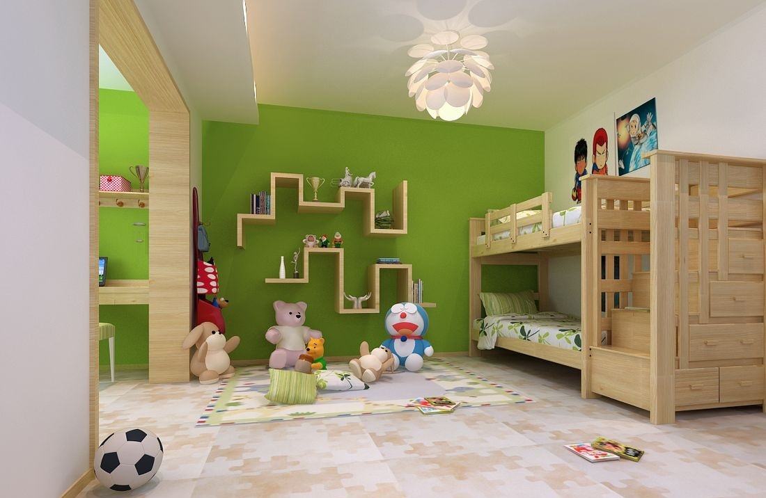 儿童房装饰设计效果图