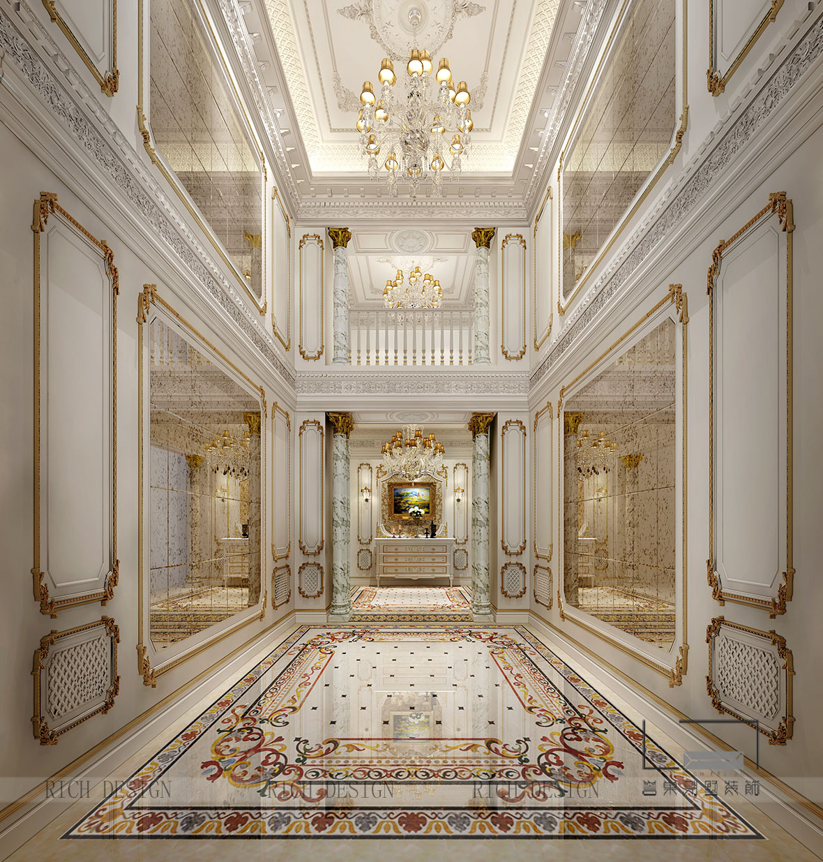 别墅玄关设计 别墅玄关设计效果图