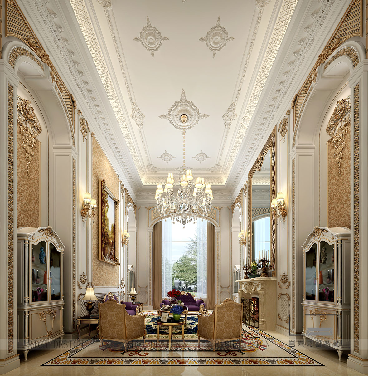 别墅现代客厅设计 别墅现代客厅设计效果图