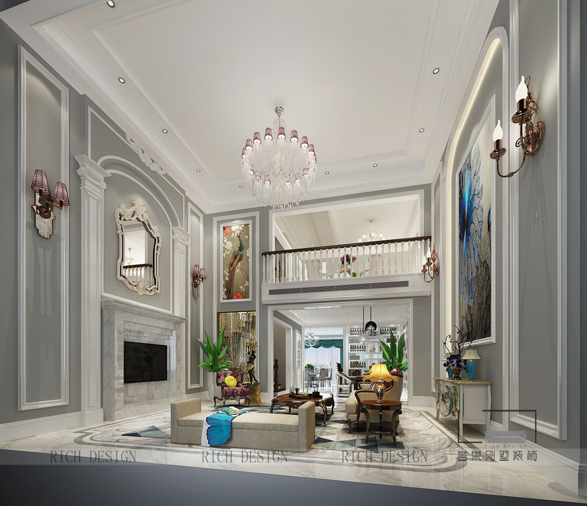 传麒尚林别墅装饰客厅.jpg 传麒尚林别墅装饰客厅.jpg