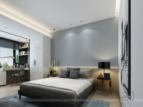 别墅主卧装饰 别墅主卧装饰效果图