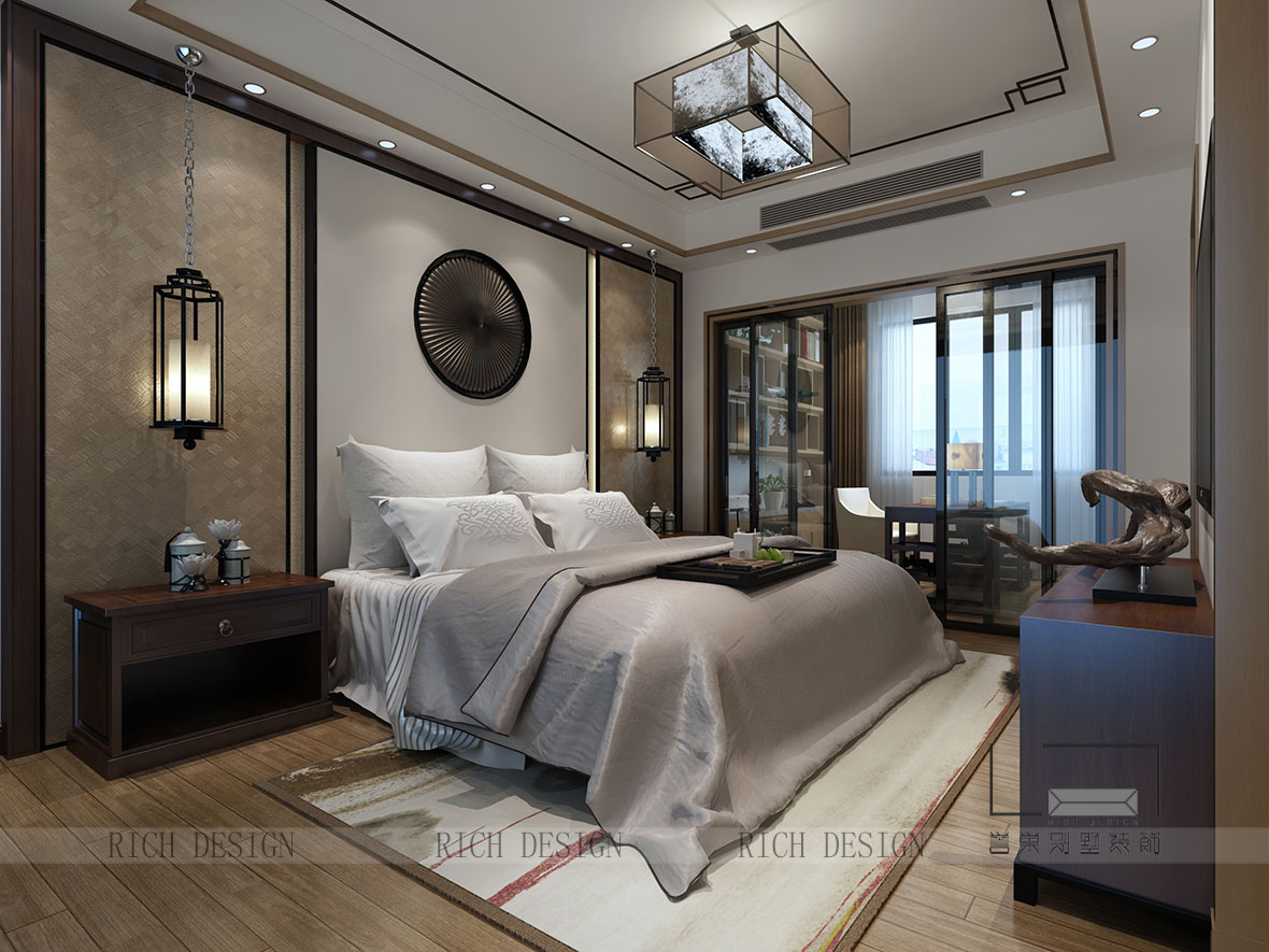  红树福苑别墅卧室装修效果图