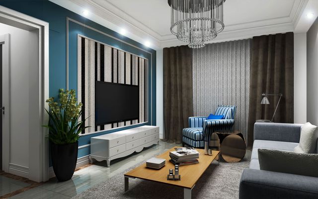 别墅现代客厅风格装饰 别墅现代客厅风格装饰效果图