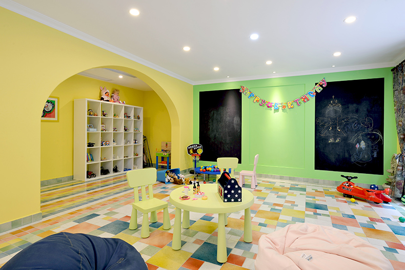 美式儿童娱乐室装饰设计 美式儿童娱乐室装饰设计效果图