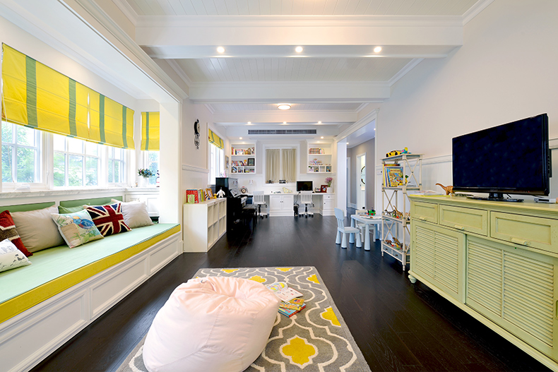 美式混搭儿童房整体装饰设计 美式混搭儿童房整体装饰设计效果图