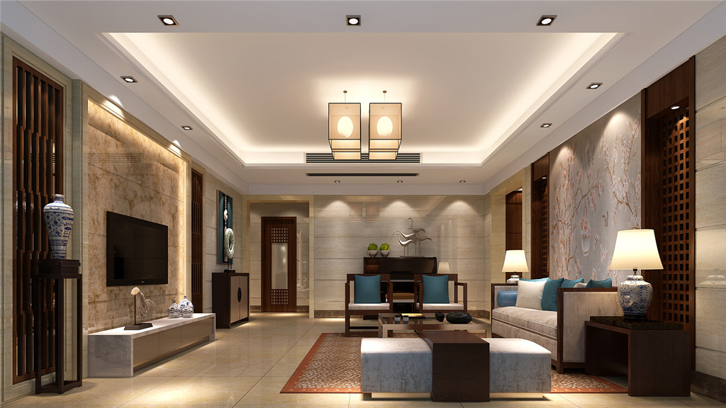 别墅现代客厅装修 别墅现代客厅装修效果图