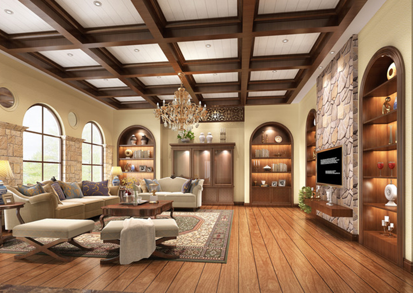 别墅客厅装修设计 别墅客厅装修设计效果图