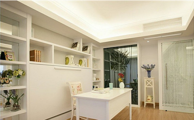 别墅装修书房效果图2.png 别墅装修书房效果图2.png