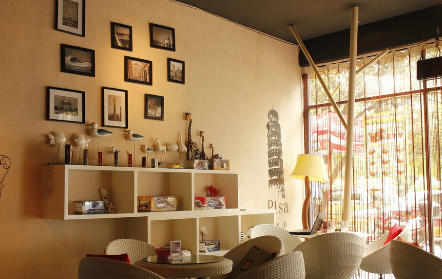 现代风格4咖啡厅装修设计