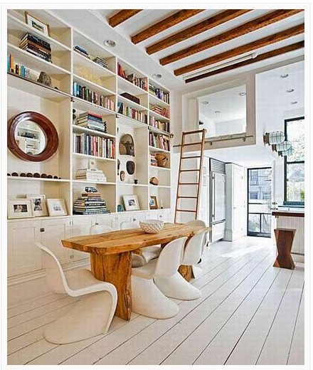 北欧风格书房效果图 北欧风格书房效果图