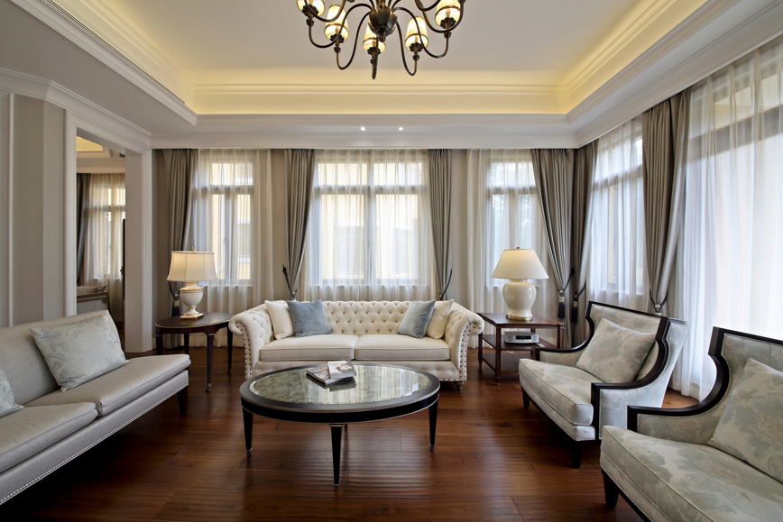 别墅客厅装修设计 别墅客厅装修设计实景图