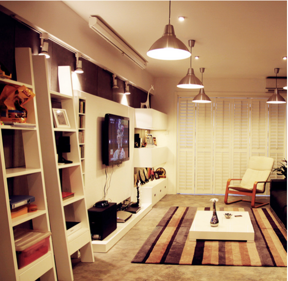 别墅装修客厅效果图1