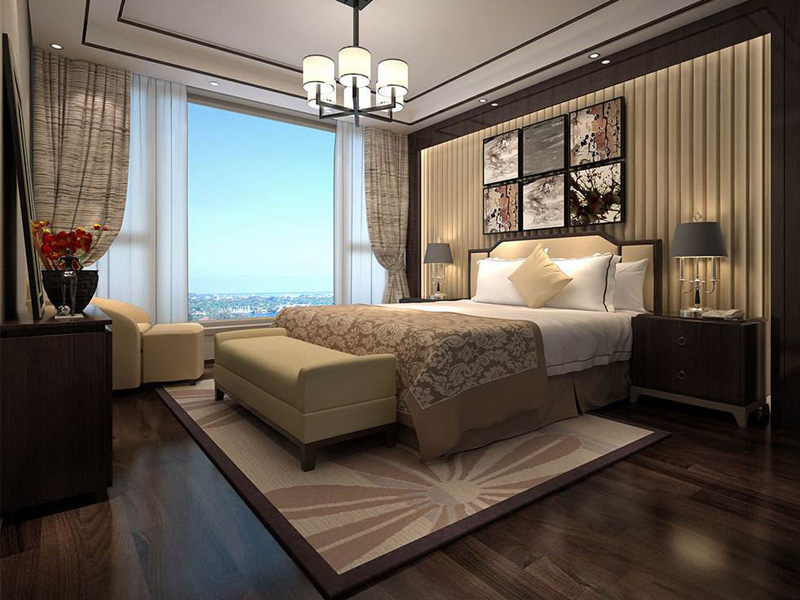 别墅中式卧室装修设计 别墅中式卧室装修设计效果图