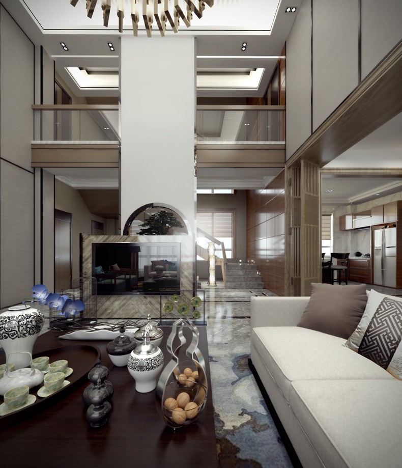 别墅客厅设计 别墅客厅设计效果图