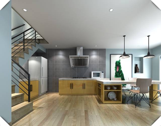 别墅装修效果图1 别墅装修效果图1