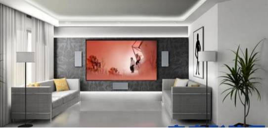 别墅装饰家庭影院效果图 别墅装饰家庭影院效果图