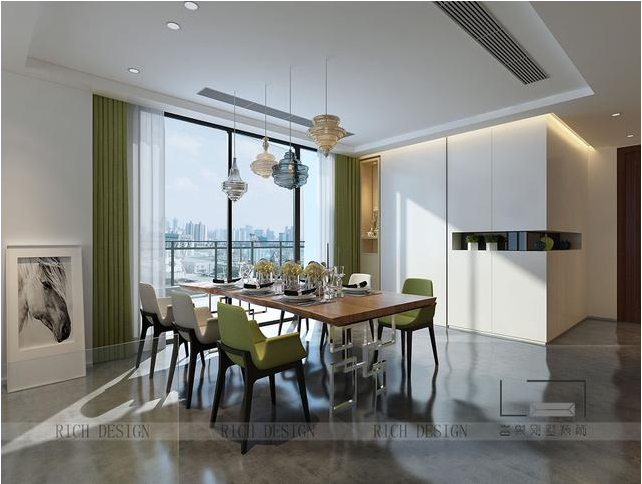 餐厅效果图 餐厅效果图