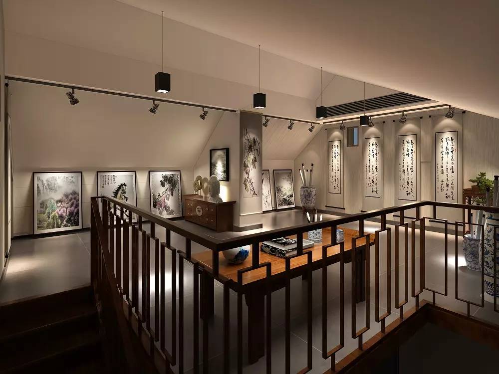 别墅装饰阁楼效果图 别墅装饰阁楼效果图