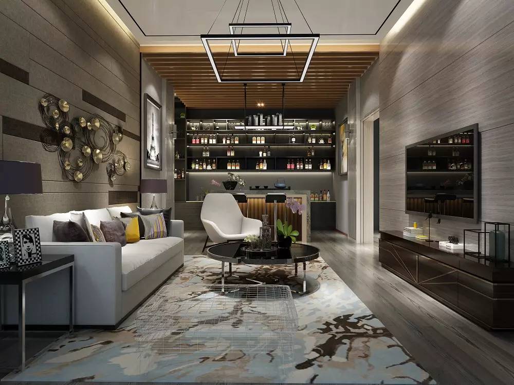 别墅装饰地下室效果图 别墅装饰地下室效果图