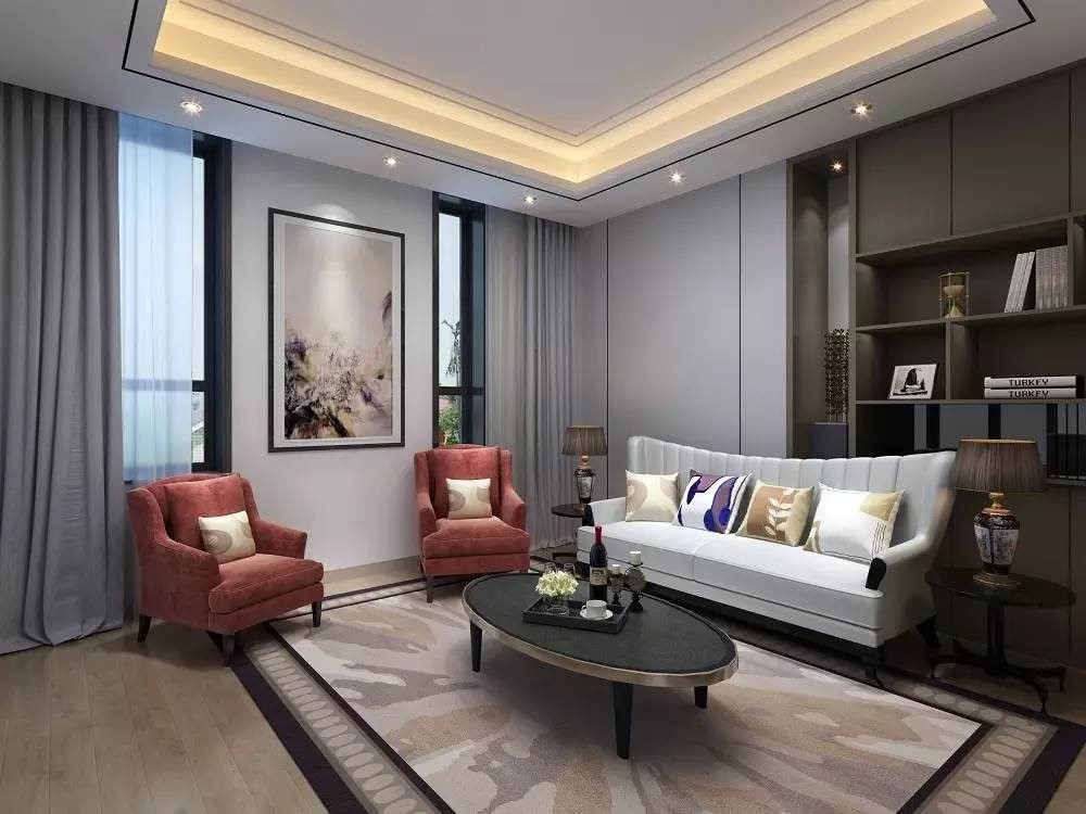 别墅装饰效果图 别墅装饰效果图