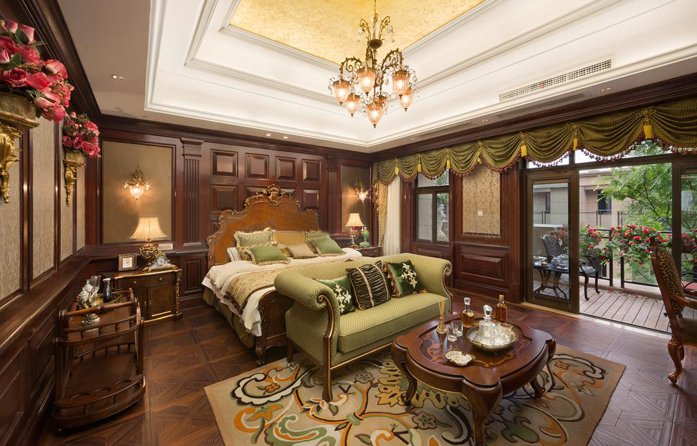 别墅装饰卧室效果图 别墅装饰卧室效果图