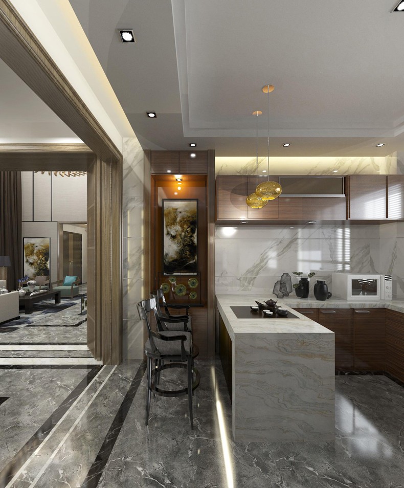  别墅装饰之现代客厅设计风格