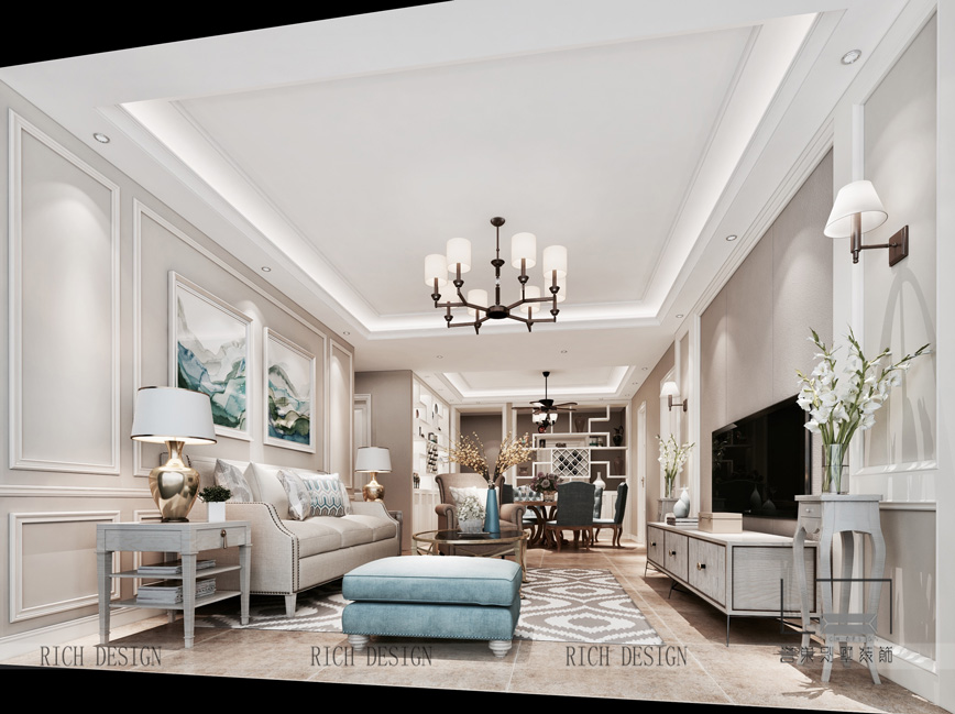 别墅欧式装潢风格