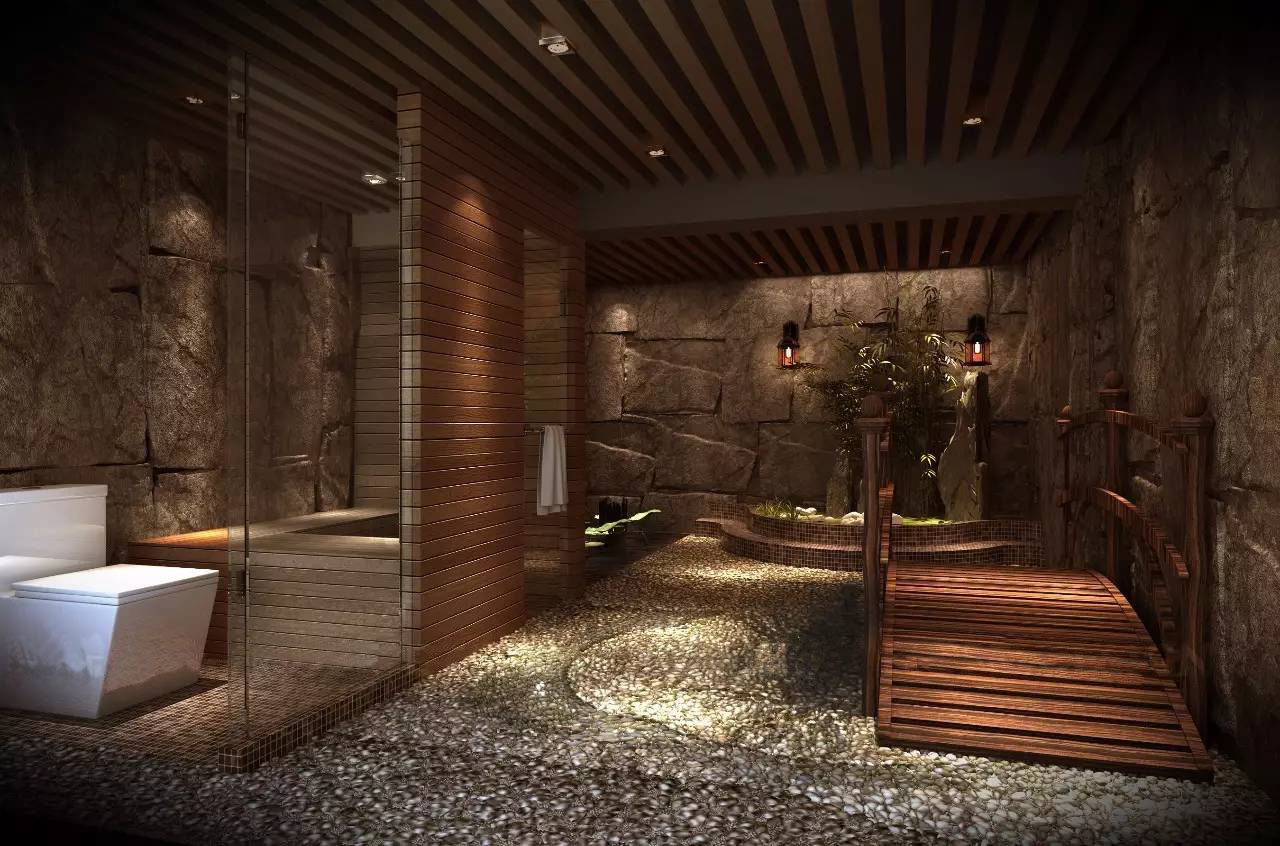 别墅装修设计卫生间效果图 别墅装修设计卫生间效果图