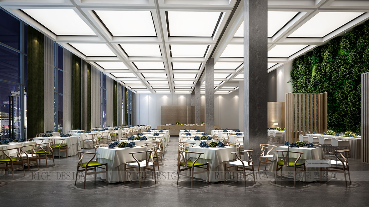 现代全日餐装饰设计效果图 现代全日餐装饰设计效果图