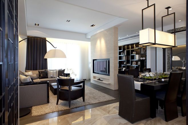 现代客厅装饰设计效果图